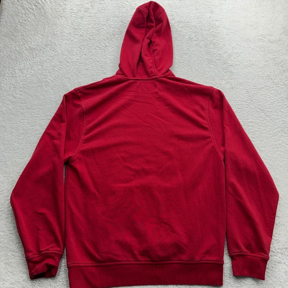 Jordan Sport Dri-FIT Mens Red Pullover Hoodie Jumpman Logo Sweatshirt Small